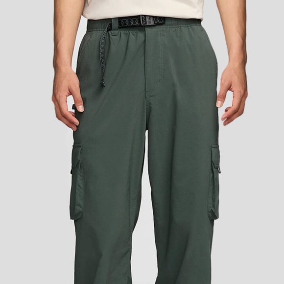 Nike SB Men’s Kearny Cargo Skate Pants W/ Belt Size XL In Dark Olive Athletic - Picture 1 of 6